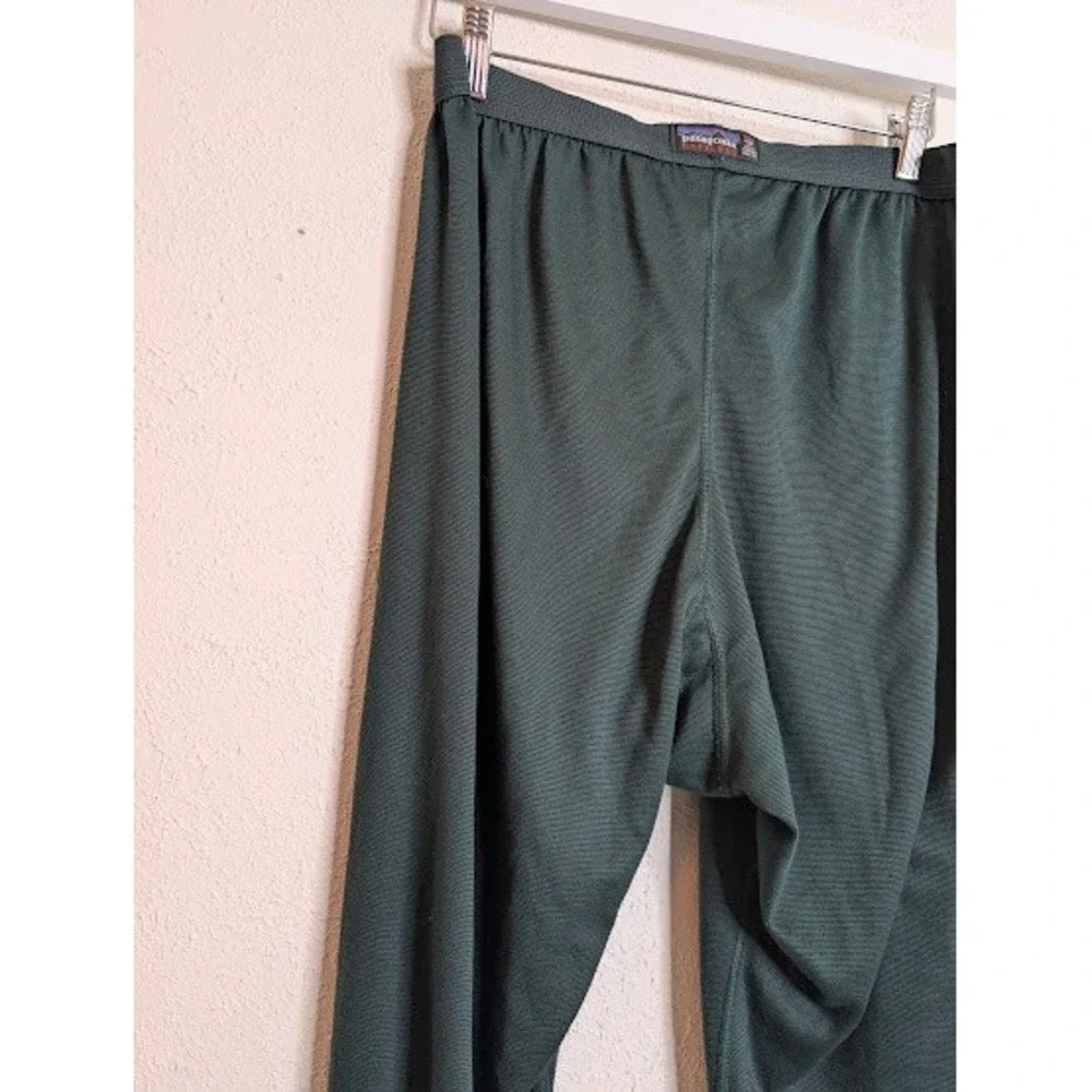 Patagonia Men's Green XXL Capilene Thermal Underwear Long Johns Base Layer Pants